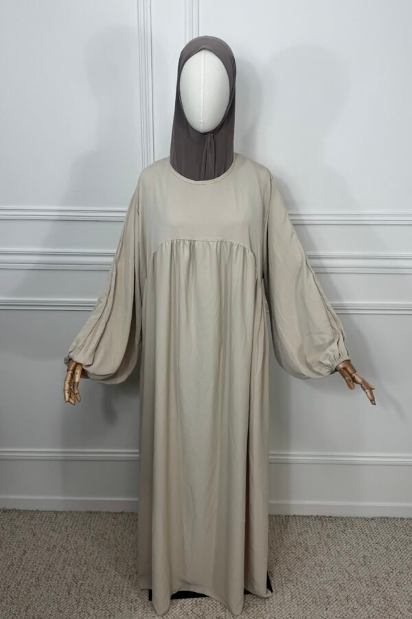 Abaya Bouffante – Beige