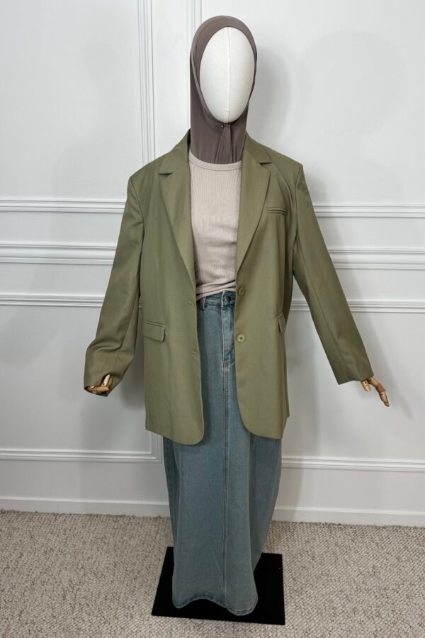 Blazer Classique – Kaki