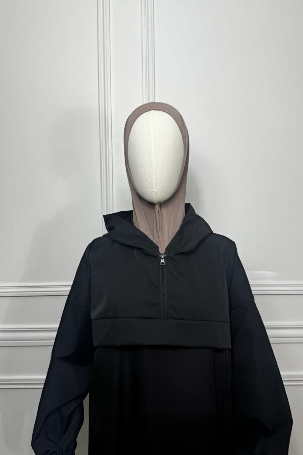 Robe Parka à Capuche – Noire