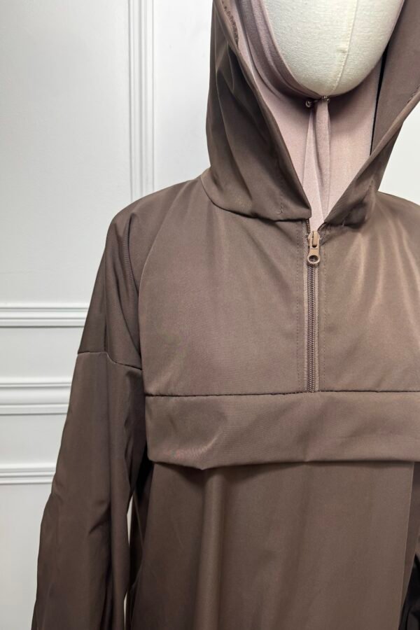 Robe Parka à Capuche – Marron
