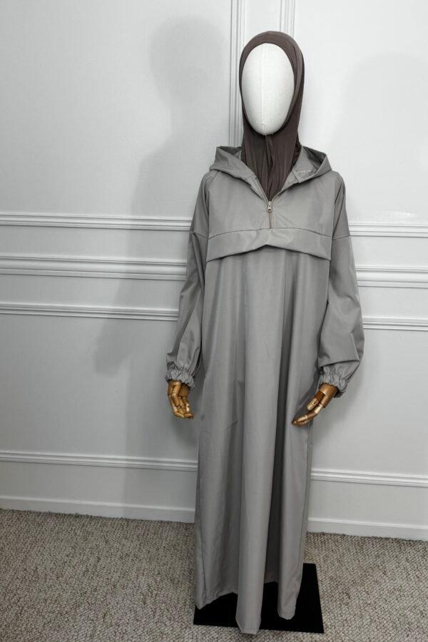 Robe Parka à Capuche – Grise