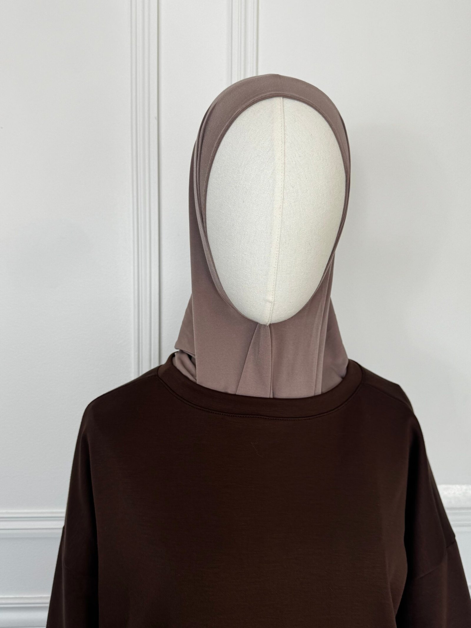 Pull Basique - Marron – Image 3