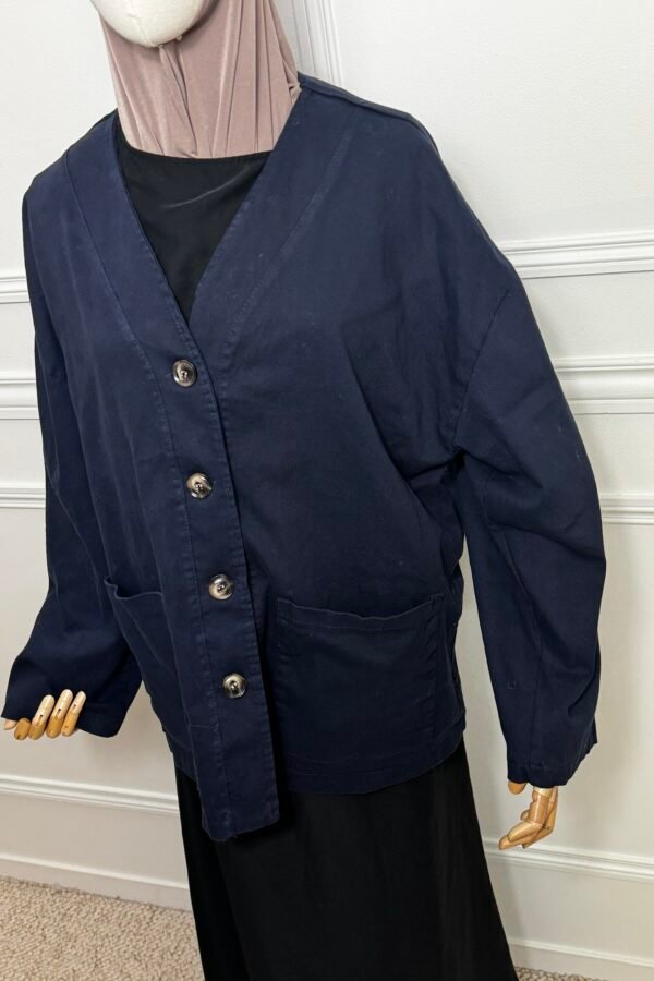 Veste en Jean – bleu marine