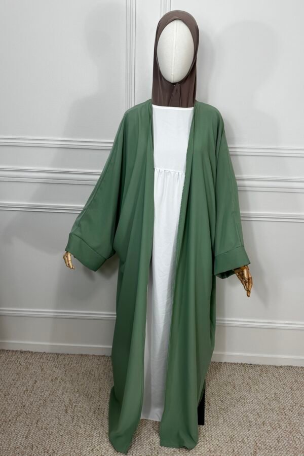 Kimono soie de medine – vert d’eau