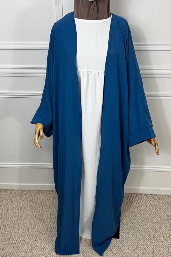 Kimono soie de medine – bleu jean