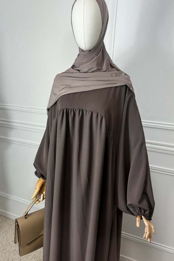 Abaya Bouffante – taupe