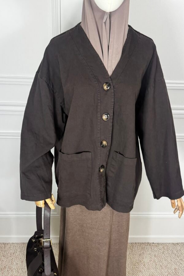 Veste en Jean – marron