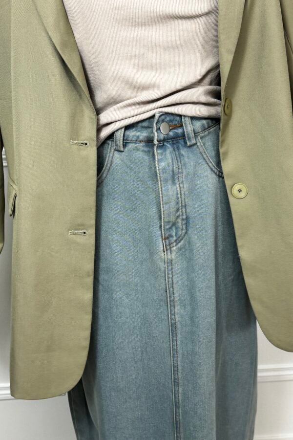 Jupe jean – bleu clair