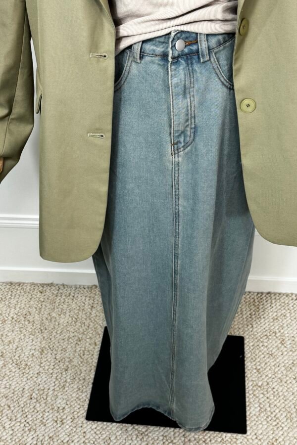 Jupe jean – bleu clair