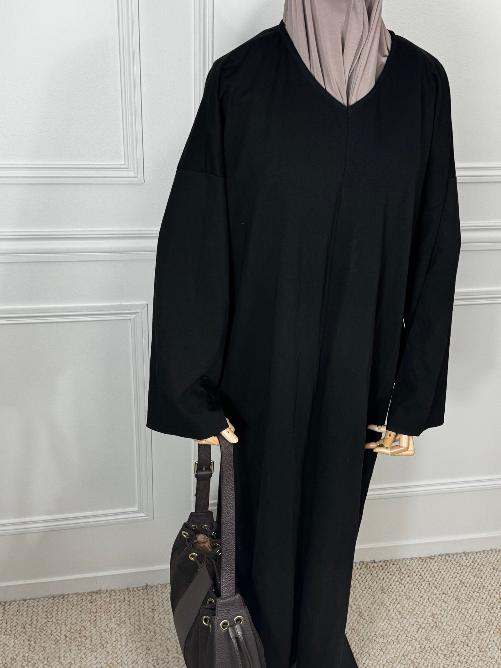 Abaya signature - noir – Image 2