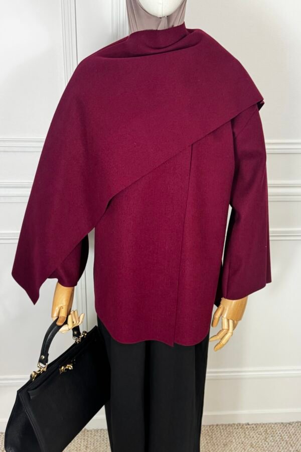 Veste inspi Zara – bordeaux