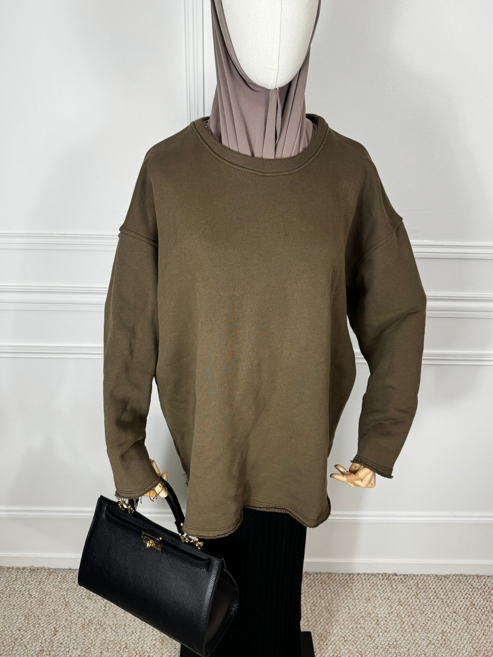 Sweat épais - café – Image 2