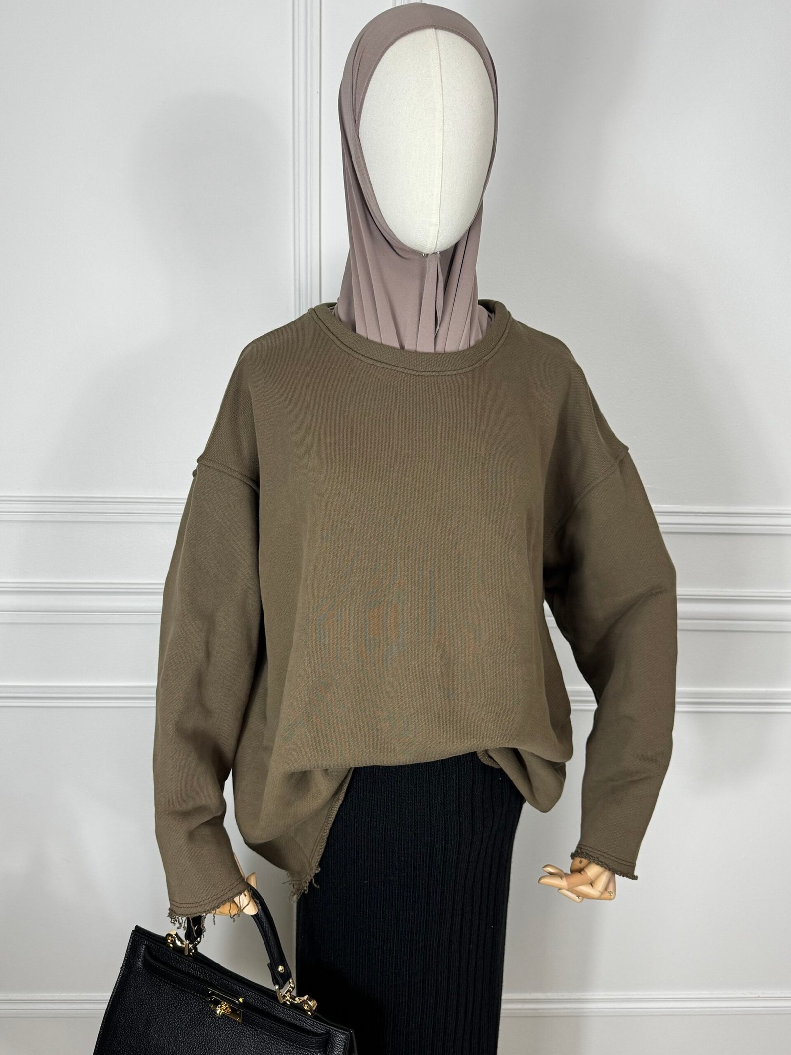 Sweat épais - café